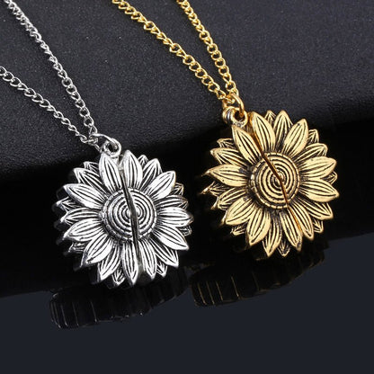 best You Are My Sunshine Sunflower Necklace Women Men 0 shop online at M2K Trends for