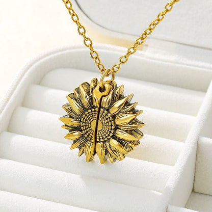 best You Are My Sunshine Sunflower Necklace Women Men 0 shop online at M2K Trends for