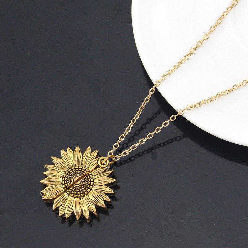 best You Are My Sunshine Sunflower Necklace Women Men 0 shop online at M2K Trends for