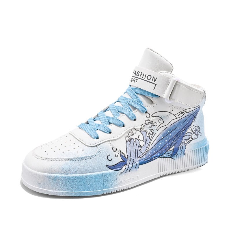 best Ziitop New Manufacture sneakers Hot Sale Casual Men Sneakers High-top Anime Shoes For Men Skateboard Shoes For Pein shop online at M2K Trends for mens shoes